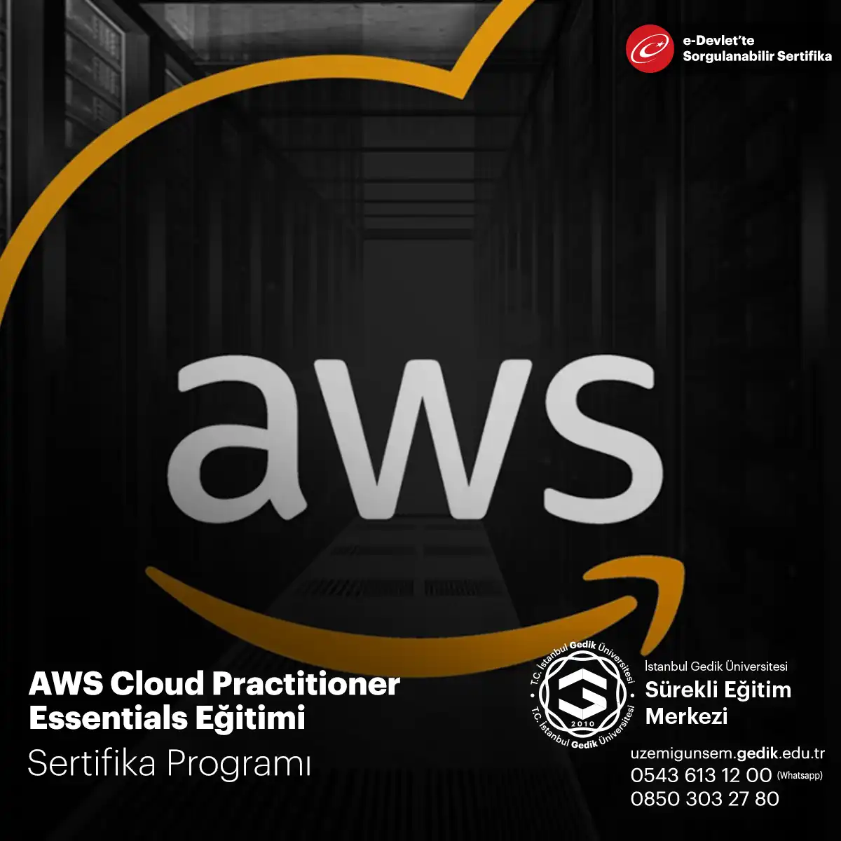 AWS Cloud Practitioner Essentials Eğitimi 